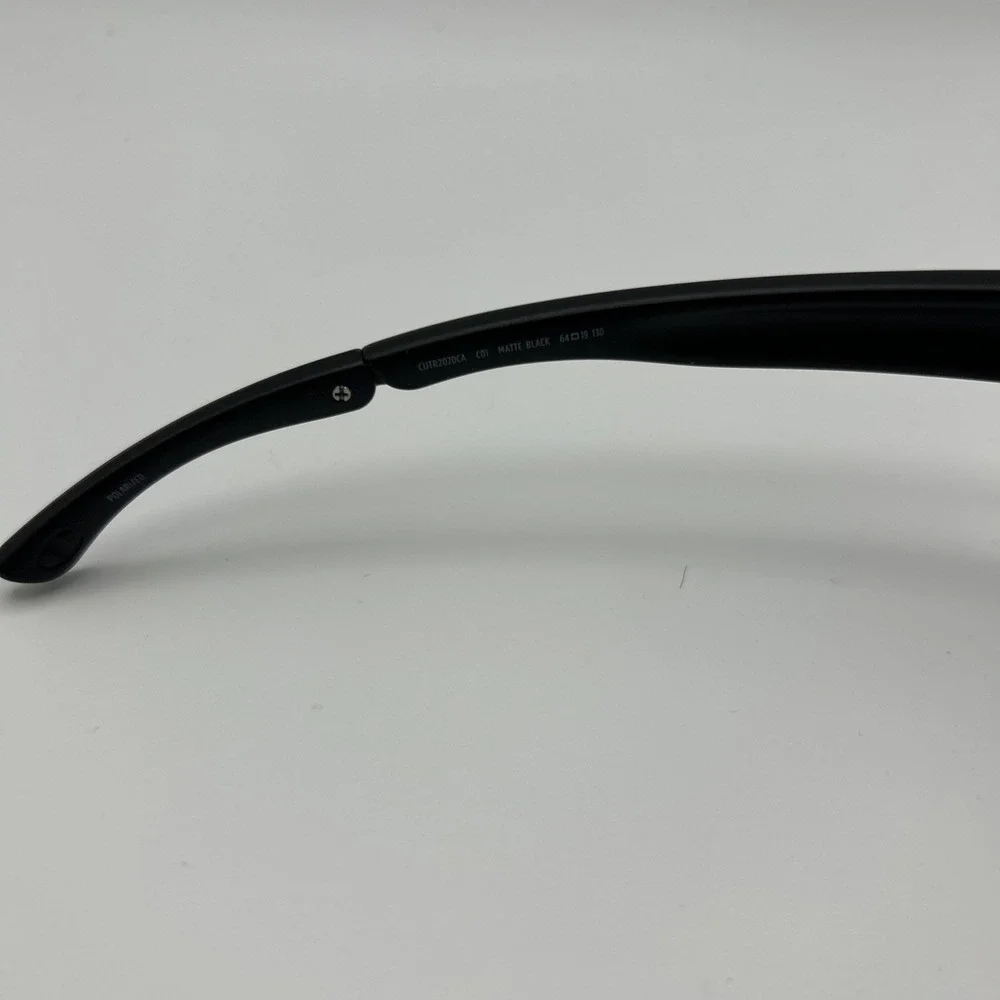 Champion Sunglasses CUTR2020CA C01 Matte Black Polarized 64-19-130